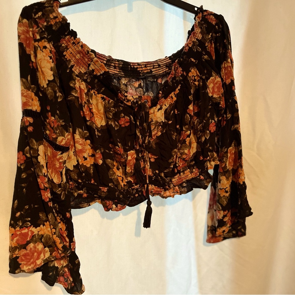 American Eagle Bohemian Crop Top
